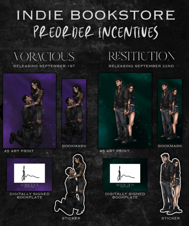 VORACIOUS: The Edge of Darkness Trilogy, Book 2, Indie Pre-order (Release 09.01.2026)