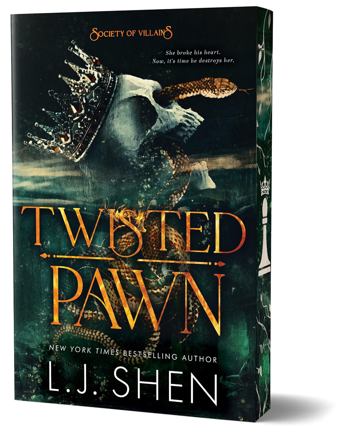 Society of Villains Trio; Fallen Rook/Twisted Pawn/Bad Bishop by LJ Shen