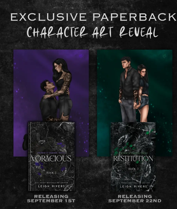 VORACIOUS: The Edge of Darkness Trilogy, Book 2, Indie Pre-order (Release 09.01.2026)