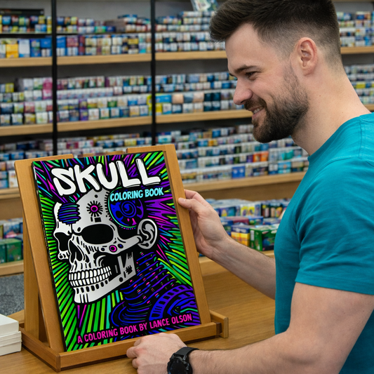Skull Coloring Book: Bold, Dark, and Strangely Beautiful
