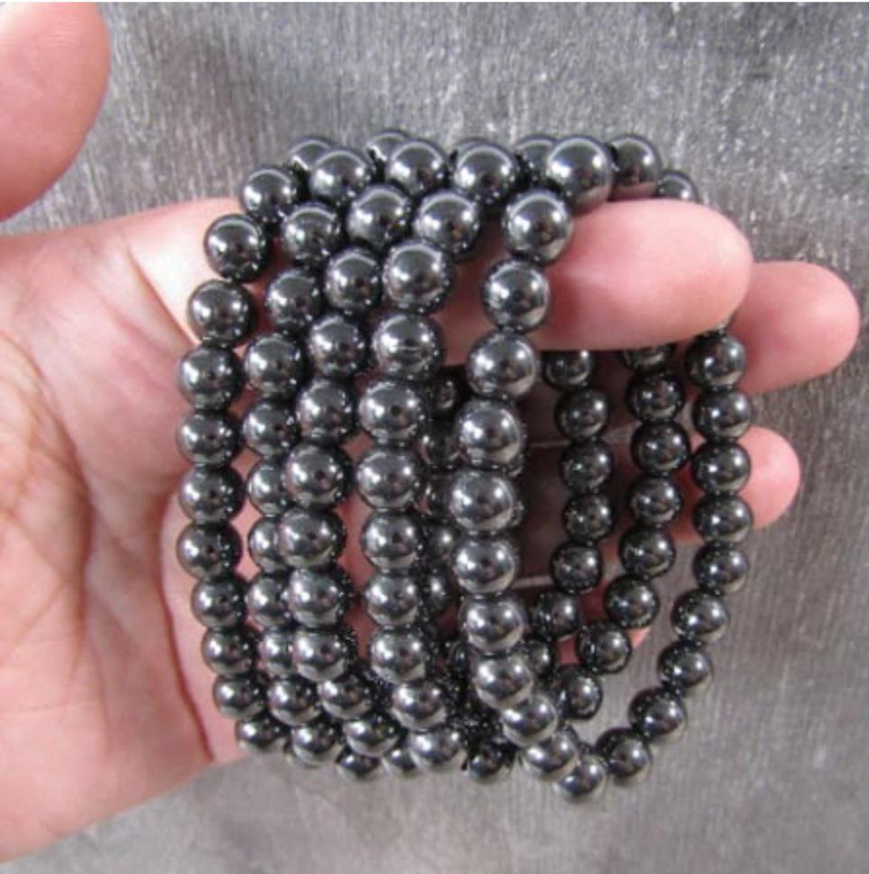 Hematite Protection Bracelet: Grounding Gemstone Jewelry