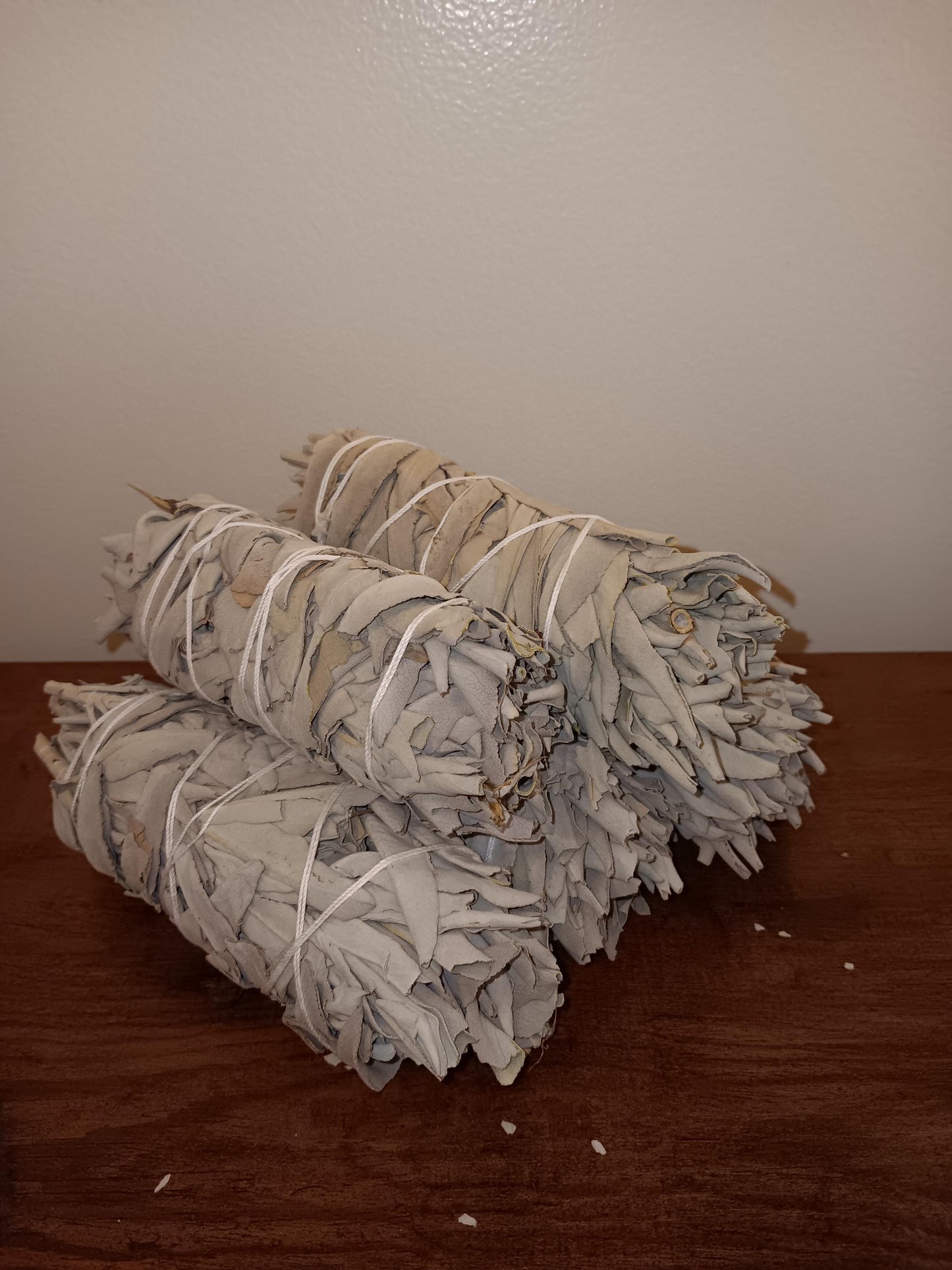 White sage smudge stick, cleansing sage wand